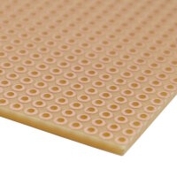 Punktrasterplatine 100x100x1,5mm | Raster 2,54mm 39...