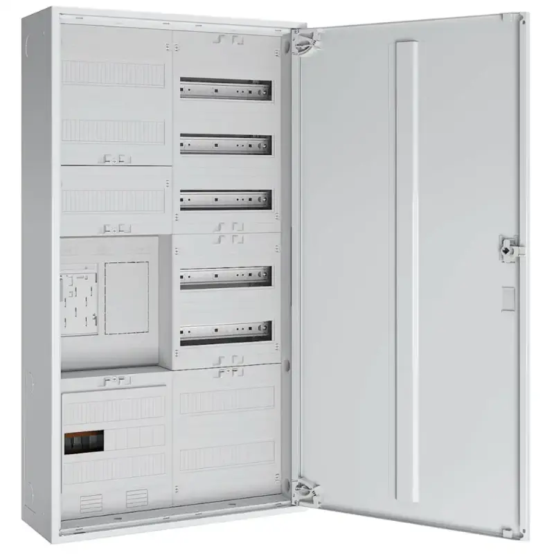 Zählerschrank | 1x eHZ 16mm²/1R Verteilerfeld APZ | OKK Hauptschalter 63A