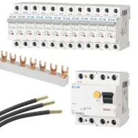 EATON-Set 1 | FI-Schalter 40/0,03A 12x LS-Schalter B16A...