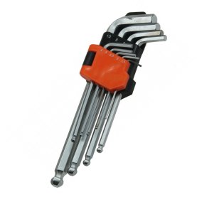 Innensechskant-Schlüsselsatz, 9-teilig, 1,5...10mm