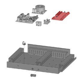 ETA Grundmodul GM-FC4 Touch, Steuerplatine