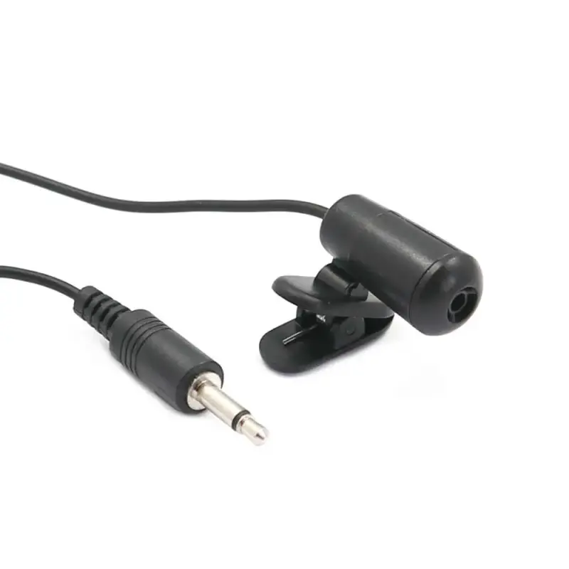 Ansteckmikrofon mit 1,5m Kabel & 3,5mm Klinkenstecker
