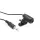 Ansteckmikrofon mit 1,5m Kabel & 3,5mm Klinkenstecker