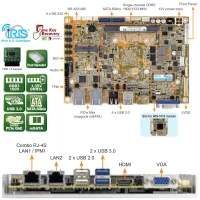 iEi NANO-SE-i1-4241-R10 EPIC Board, AMD GE424CIXJ44JB,...