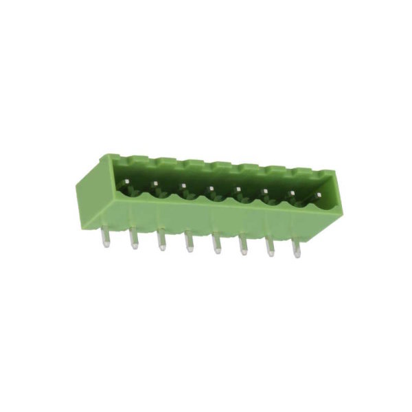 XY-System PCB-Stiftleiste abgewinkelt, RM5,08, 12A/250V, grün, 8-polig, 5 Stück