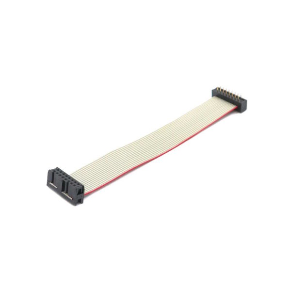 Flachband-Verbindungsleitung, 16-polig, 130mm, PCB zu Buchsenleiste