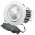 AURA LIGHT Salvia LED Einbaustrahler, dreh-/schwenkbar, 200mm, 34W, 930, 36°, weiß