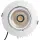 AURA LIGHT Salvia LED Einbaustrahler, dreh-/schwenkbar, 200mm, 34W, 930, 36°, weiß