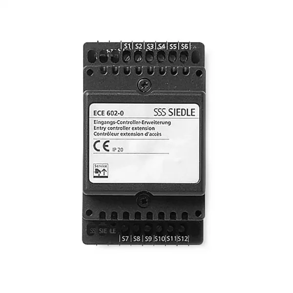 SIEDLE ECE602-0 (200015970-00) Eingangs-Controller-Erweiterung, 6 Ausgänge