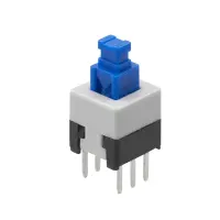 Drucktaster 7x7mm RM2 | 2-polig EIN/(EIN) 0,1A 30V |...