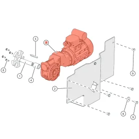 ETA eHACK 60-240 / ePE-K 60-240 Ascheschneckenantrieb