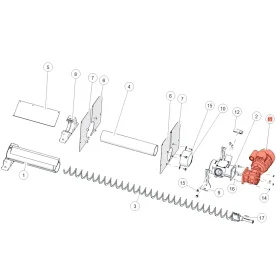 ETA Pelletsaustragung Flex, Getriebemotor, 0,25kW