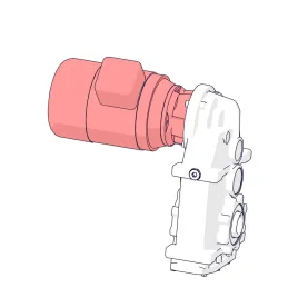 ETA Motor für STM Flachgetriebe PLM65*91,9*0,37,...