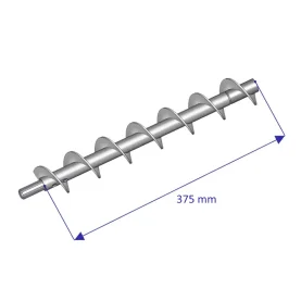 ETA Hackgutaustragung BG2, Verlängerungsschnecke...