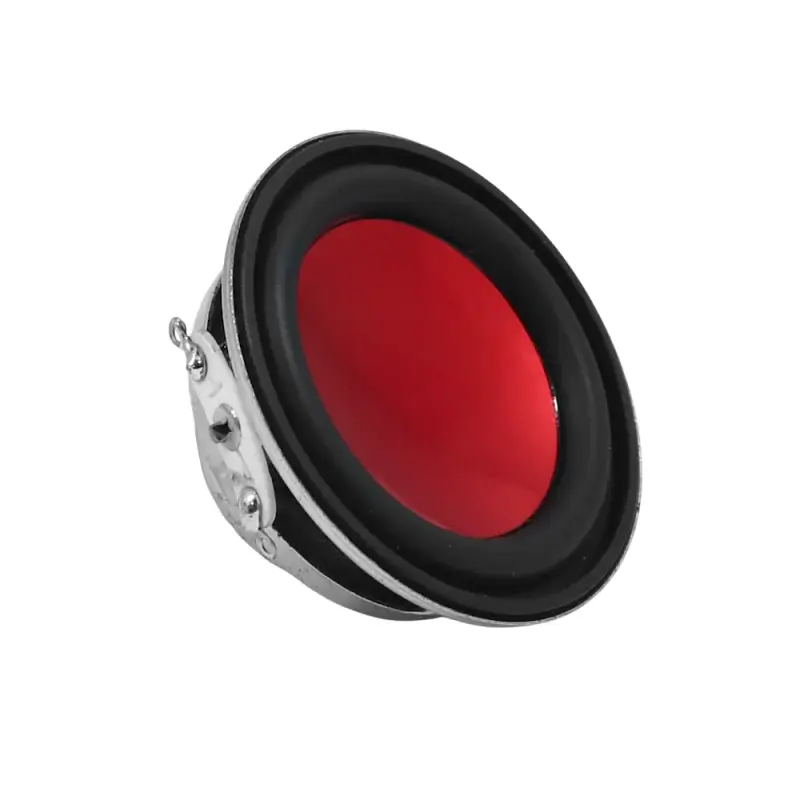 Kleinlautsprecher Ø 45mm | 8Ω 2W 160-20000Hz | Kunststoffmembran Rot