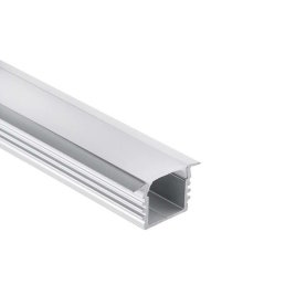 Aluminiumprofil für LED-Streifen bis 12mm, Einbau,...