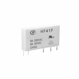 HONGFA Serie HF41F Subminiatur-Leistungsrelais, 5/12/24VDC