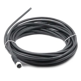 BINDER Serie 718 M8 Kabel 5m, schwarz, Kupplung 3-polig...