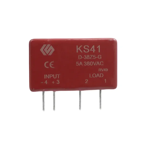 KS41/D-38Z5-G PCB Solid State Relay, 4-32V/DC, 1 Schließer, 5A/380V~