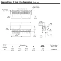 TE 5-5530843-0 Board-to-Board Card Edge Power Connector, 20-polig, RM2,54