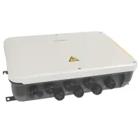 SUNGROW IP66 Wandgehäuse mit 24V-Netzteil, LED-Beleuchtung & Hutschiene, 46x31cm