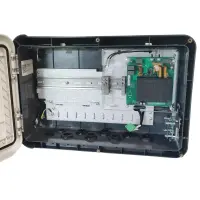 SUNGROW IP66 Wandgehäuse mit 24V-Netzteil, LED-Beleuchtung & Hutschiene, 46x31cm