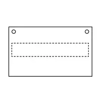 SCHIEGL Abdeckung 1-reihig geschlossen (1x12TE) | H 150mm...