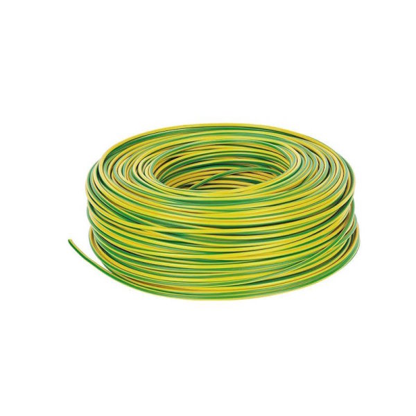 HELUTHERM® 145 Schaltlitze, temperaturbeständig, 0,5mm², 200m, grün-gelb