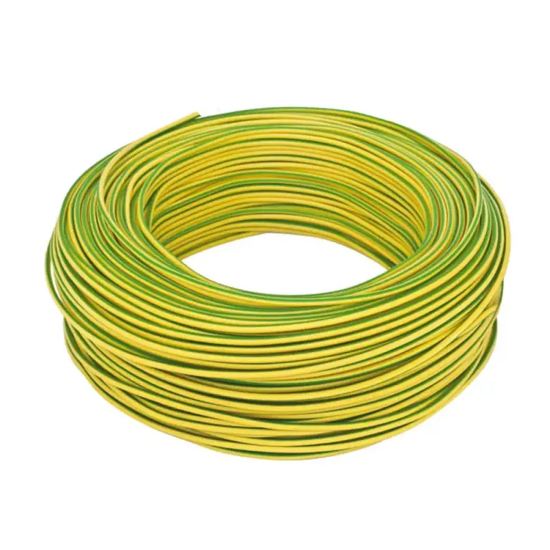 HELUTHERM 145 Schaltlitze, temperaturbeständig, 0,5mm², 200m, Grün-Gelb