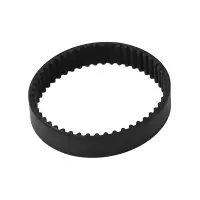 Zahnriemen, HTD 2M Profil, L 100mm, B 6mm, Z 50, Schwarz
