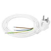 Schutzkontakt-Gerätezuleitung mit Winkelstecker |...
