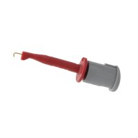 Micro-Messprüfspitze mit Klemmhaken Rot |...
