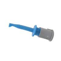 Micro-Messprüfspitze mit Klemmhaken Blau |...