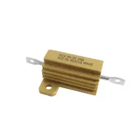 Hochlast-Drahtwiderstand, Metallgehäuse, 25W, 15R,...
