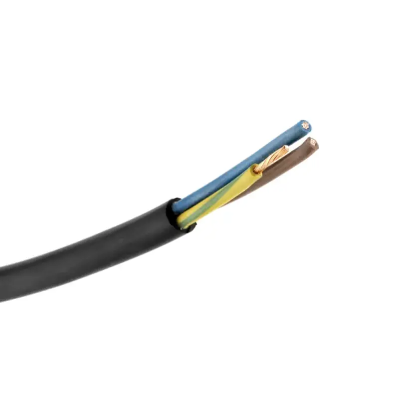 H05RR-F, leichte Gummischlauchleitung, 3G0,75mm², verschiedene Längen